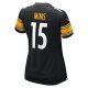 Women's Pittsburgh Steelers Denzel Mims Nike Black Game Jersey