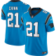 Men's Nike Carolina Panthers #21 Jeremy Chinn Blue Vapor F.U.S.E. Limited NFL Jersey