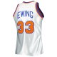 Men's New York Knicks Patrick Ewing Mitchell & Ness Platinum 1985/86 Hardwood Classics 75th Anniversary Swingman Jersey