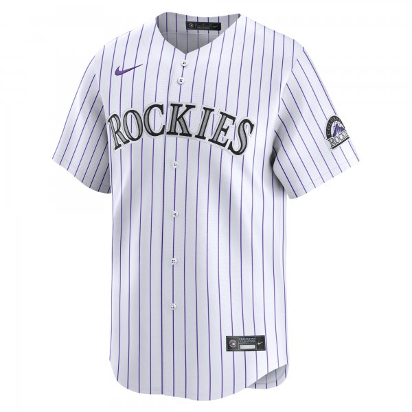 Men's Colorado Rockies Brenton Doyle Nike White Home Limited Player Jersey