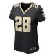 Women's New Orleans Saints Lonnie Johnson Nike Black Game Player Jersey