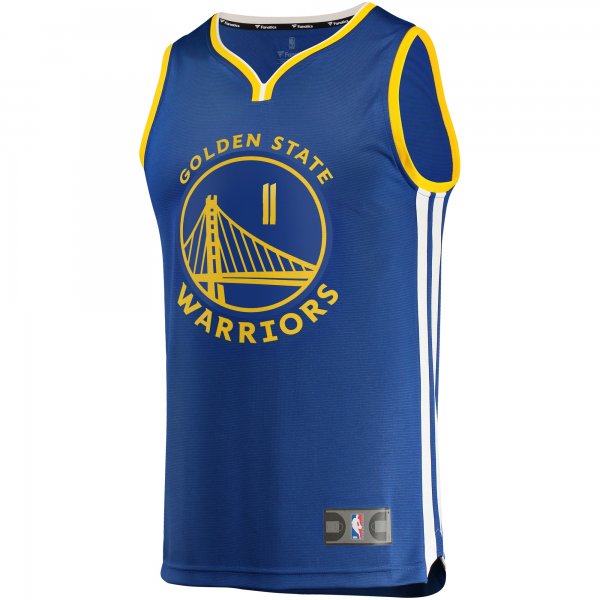 Men's Fanatics Klay Thompson Royal Golden State Warriors Fast Break Replica Player Jersey - Icon Edition