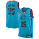 Youth Phoenix Suns #35 Kevin Durant Blue City Edition Swingman Stitched NBA Jersey