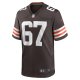 Men's Cleveland Browns Justin Murray Nike  Brown Team Game Jersey