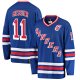 Men's New York Rangers Mark Messier Fanatics Blue Premier Breakaway Retired Player Jersey