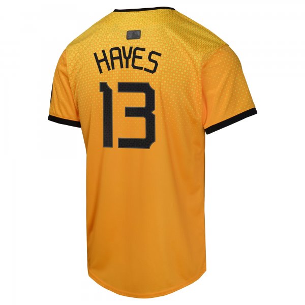 Youth Pittsburgh Pirates Ke'Bryan Hayes Nike Gold City Connect Limited Player Jersey