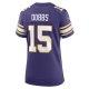 Women's Minnesota Vikings Joshua Dobbs Nike Purple Alternate Game Jersey