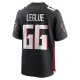 Men's Atlanta Falcons John Leglue Nike  Black Team Game Jersey