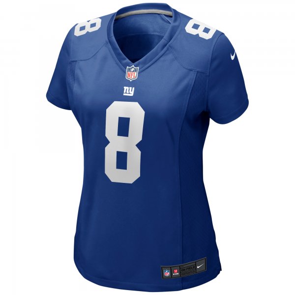 Women's New York Giants Daniel Jones Nike Royal Player Jersey