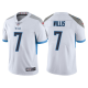 Men's Tennessee Titans Malik Willis #7 White Nike 2022 NFL Draft Vapor Limited Jersey