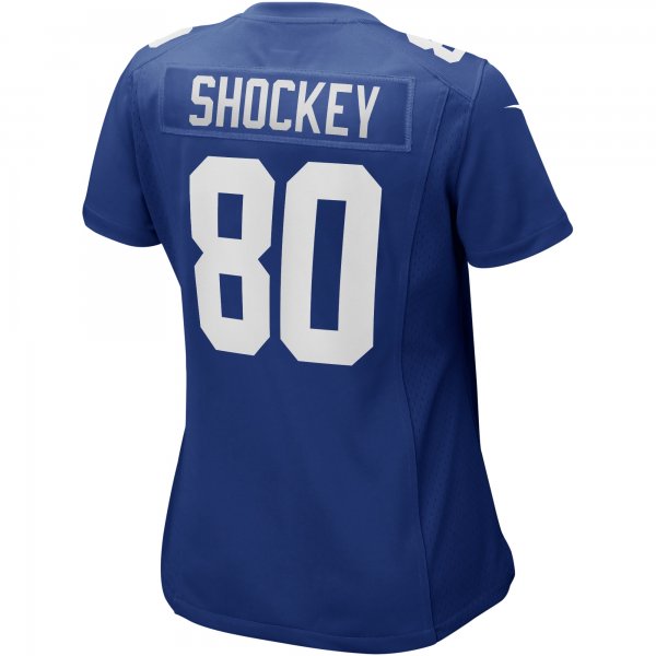 Women's New York Giants Jeremy Shockey Nike Royal Game Retired Player Jersey