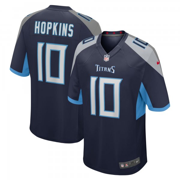 Men's Tennessee Titans DeAndre Hopkins Nike Navy Game Jersey