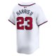 Men's Atlanta Braves Michael Harris II Nike White Home Limited Player Jersey