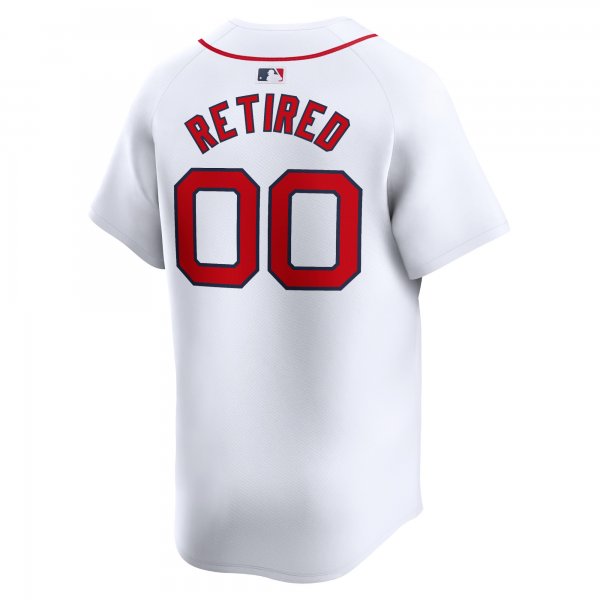 Men's Boston Red Sox Nike White Home Limited Pick-A-Player Retired Roster Jersey