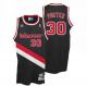 Men's Portland Trail Blazers #30 Terry Porter Black Throwback Stitched NBA Jersey