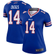 Women's #14 Stefon Diggs Buffalo Bills Royal Legend Jersey