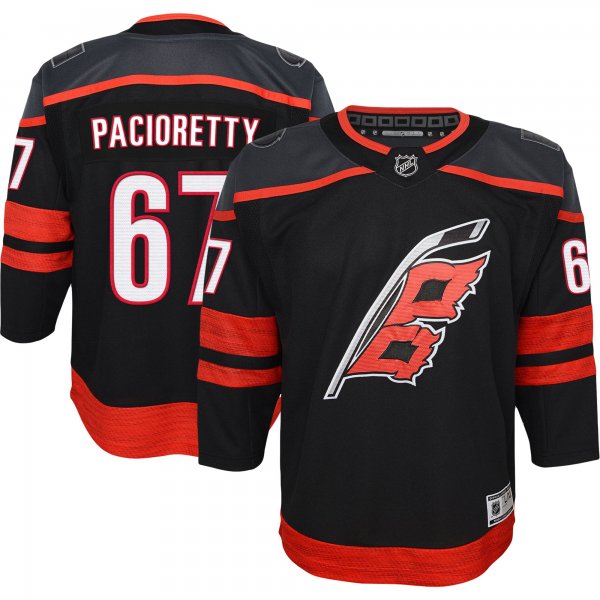 Youth Carolina Hurricanes Max Pacioretty Black 2022/23 Home Premier Player Jersey