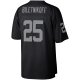 Men's Las Vegas Raiders Fred Biletnikoff Mitchell & Ness Black Retired Player Legacy Replica Jersey