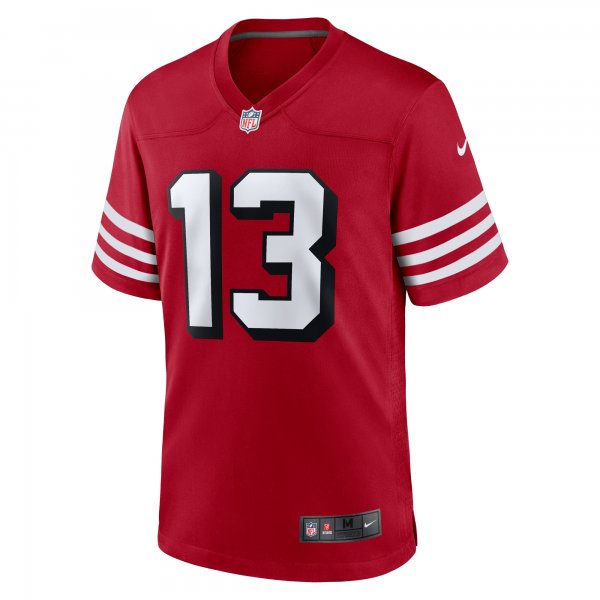 Men San Francisco 49ers Brock Purdy Nike Scarlet Alternate Game Player Jersey