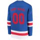 Youth New York Rangers Fanatics Red Home Replica Custom Jersey