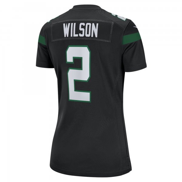 Women's New York Jets Zach Wilson Nike Black Player Jersey