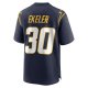 Men's Los Angeles Chargers Austin Ekeler Nike Navy Game Jersey