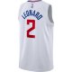 Men's LA Clippers Kawhi Leonard Nike White 2019/2020 Swingman Jersey - Association Edition