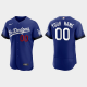 Los Angeles Dodgers Custom 2021 City Connect Jersey - Royal