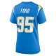 Women's Los Angeles Chargers Poona Ford Nike  Powder Blue Team Game Jersey