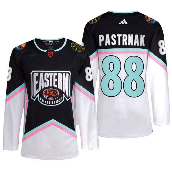 Men's NHL Boston Bruins David Pastrnak Eastern All Star #88 Jersey