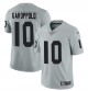 Youth Nike Las Vegas Raiders #10 Jimmy Garoppolo Gray Vapor Limited NFL Jersey