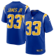 Men's Los Angeles Chargers #33 Derwin James Nike Royal 2nd Alternate Game Jersey