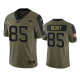 New England Patriots Hunter Henry Olive 2021 Salute To Service Men's Limited NFL Jersey