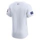 Men's New York Mets Nike White Home Elite Patch Jersey