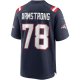 Men's New England Patriots Bruce Armstrong Nike Navy Game Retired Player Jersey