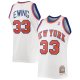 Men's New York Knicks Patrick Ewing Mitchell & Ness White 1985/86 Hardwood Classics Jersey