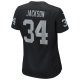 Women's Las Vegas Raiders Bo Jackson Nike Black Game Retired Player Jersey