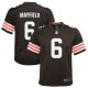 Youth Cleveland Browns Baker Mayfield Nike Brown Game Player Jersey