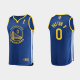 2021-2022 NBA Finals Champions Men's Golden State Warriors Gary Payton II #0 Royal Replica Icon Royal Jersey