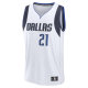 Youth Dallas Mavericks Daniel Gafford Fanatics White Fast Break Player Jersey - Association Edition