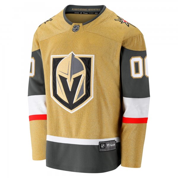 Men's Vegas Golden Knights  Fanatics  Home Breakaway Custom Jersey