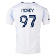 adidas San Diego FC Christopher McVey Away Jersey 25/26 w/ MLS & Apple Patch (White)
