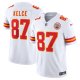 Men's Kansas City Chiefs Travis Kelce Nike White Vapor F.U.S.E. Limited Jersey