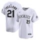 Men's Colorado Rockies Kyle Freeland Nike White Home Limited Player Jersey