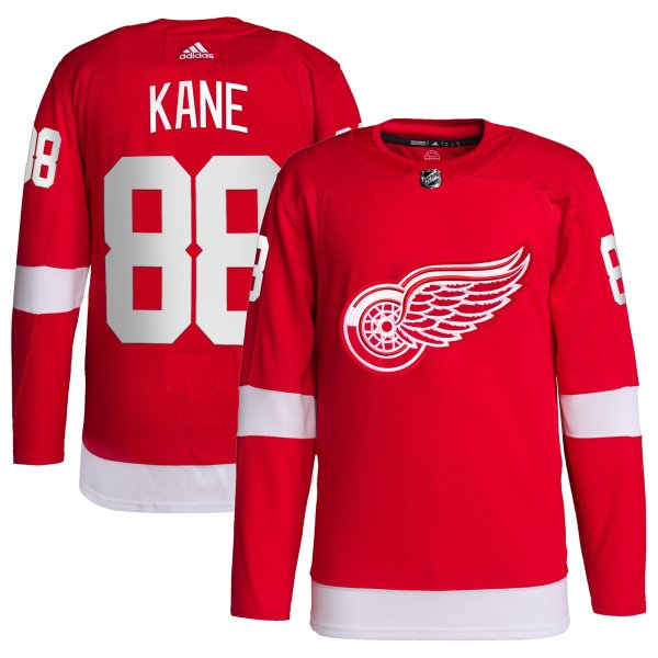 Men's Detroit Red Wings Patrick Kane Red Primegreen Jersey