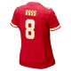 Women's Kansas City Chiefs Justyn Ross Nike Red Home Game Player Jersey