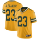 Nike Green Bay Packers #23 Jaire Alexander Yellow Youth Stitched NFL Limited Rush Jersey