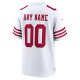 Men's San Francisco 49ers Nike White Game Custom Player Jersey