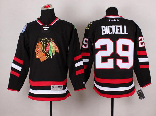 Chicago Blackhawks #29 Bryan Bickell Black 2014 Stadium Series Stitched NHL Jersey