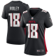 Women's Atlanta Falcons Calvin Ridley Nike Black Game Player Jersey